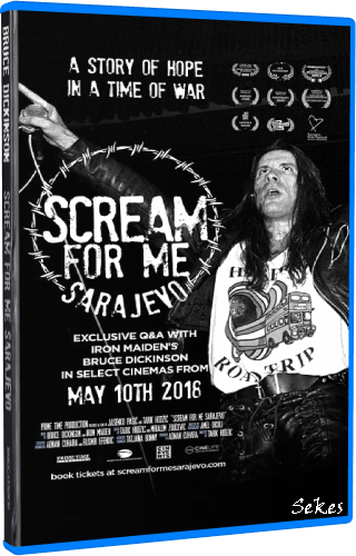 Bruce Dickinson - Scream For Me Sarajevo (2018, Blu-ray)