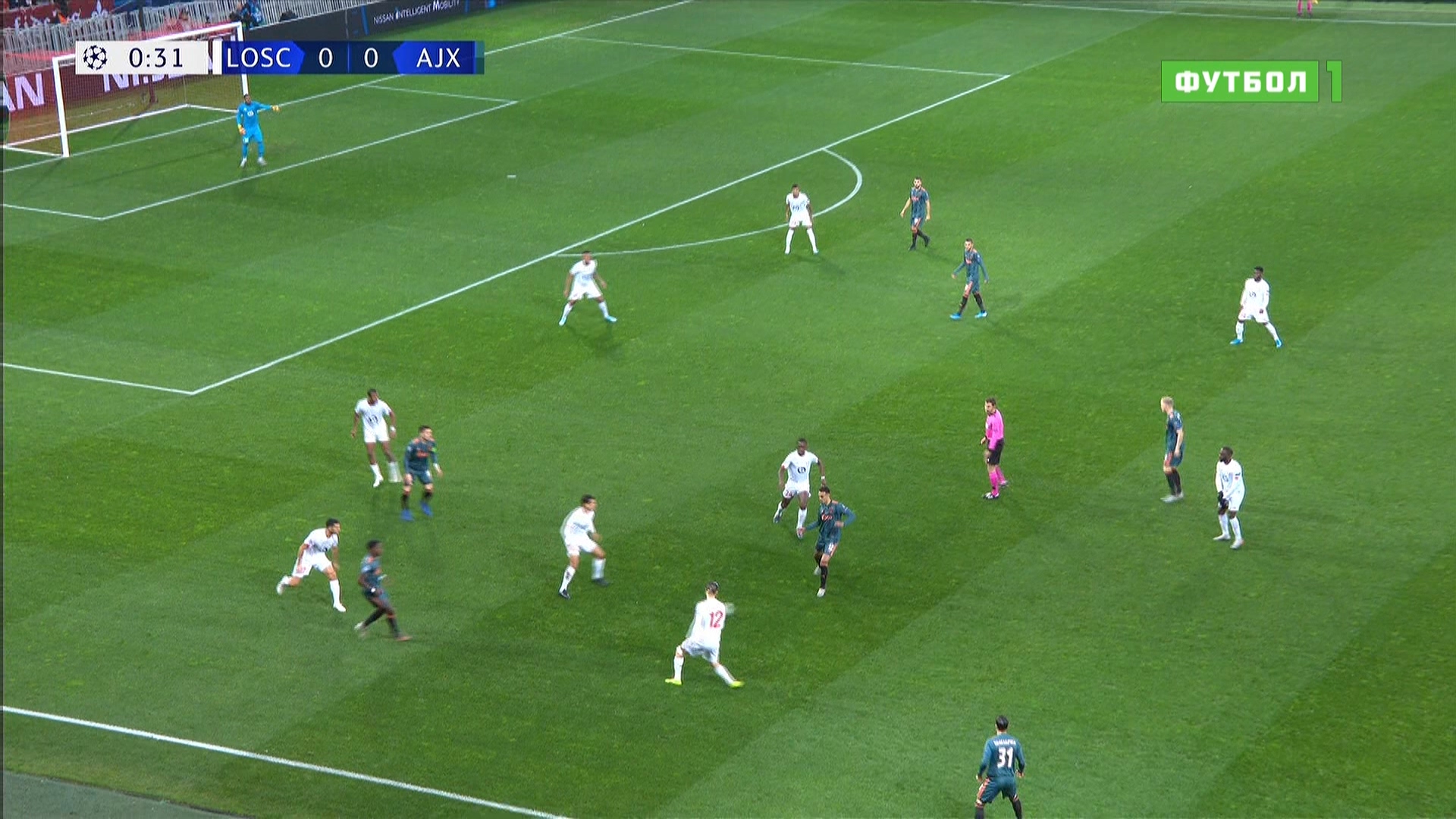 Лига чемпионов 2019-2020 Групповой турнир Группа H 5-й тур Лилль (Франция) - Аякс (Нидерланды) Матч! Футбол 1 HD.ts_20191128_165326.674.jpg