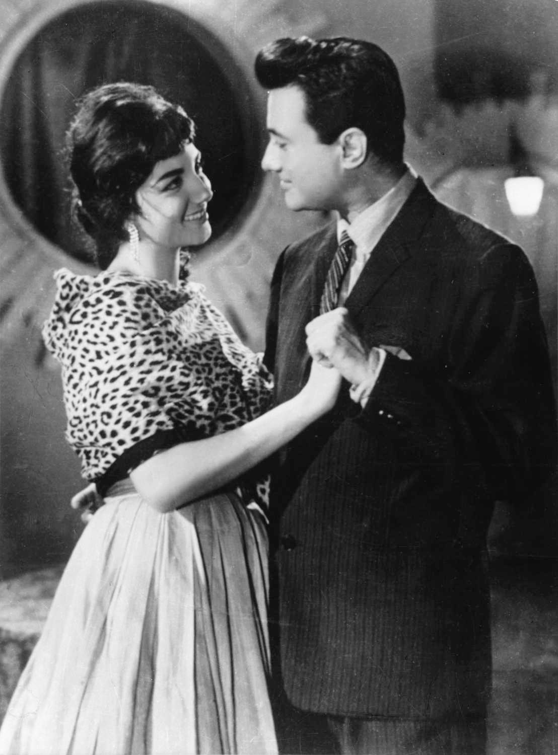 Parveen Choudhary, Dev Anand.jpg