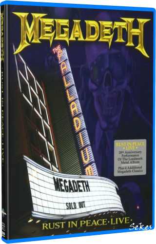 Megadeth - Rust in Peace Live (2010, Blu-ray)