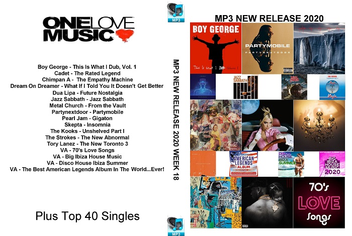 MP3 NEW RELEASES 2020 WEEK 18