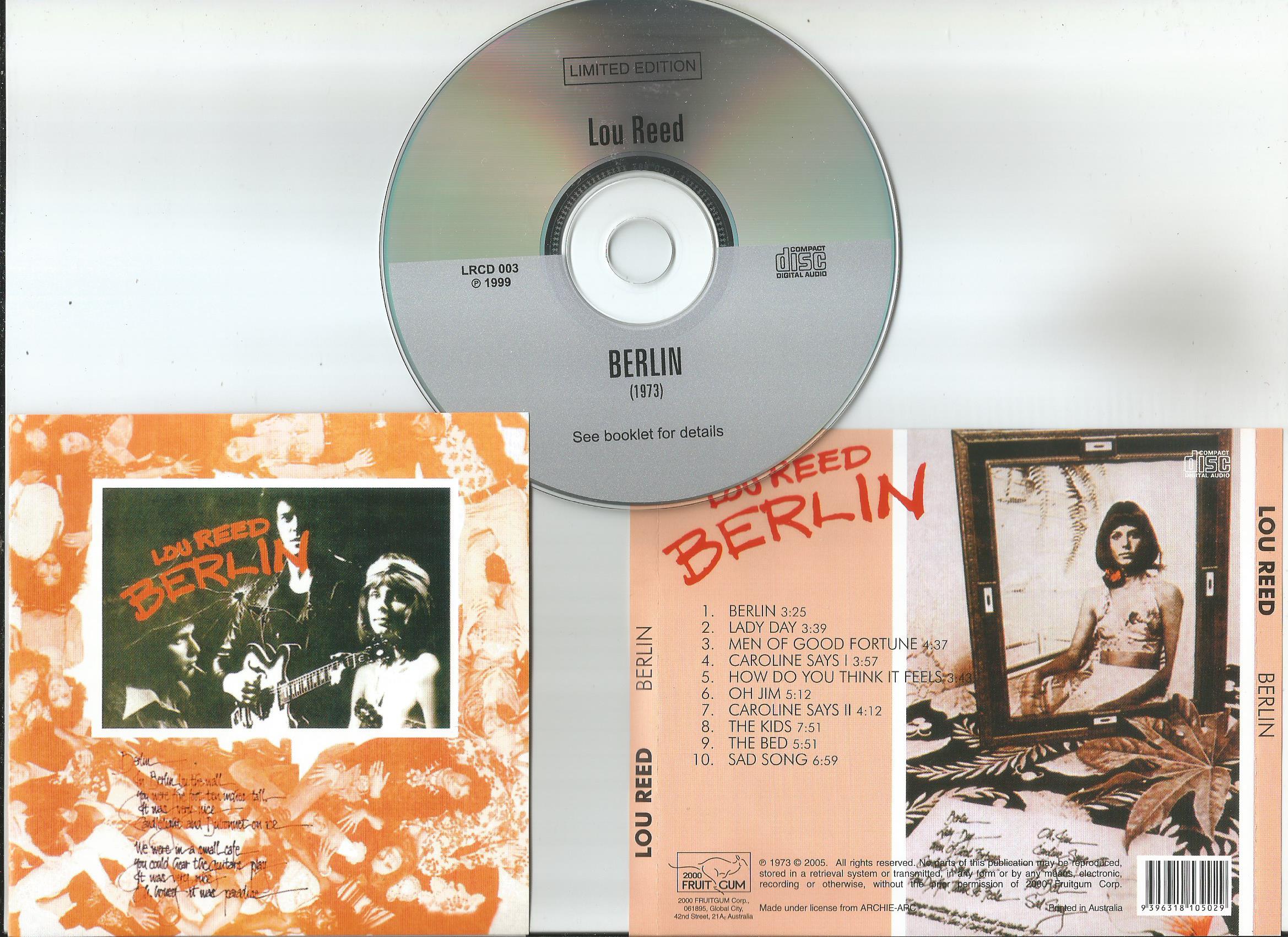 Page 2 - Lou Reed Berlin (Vinyl Records, LP, CD)