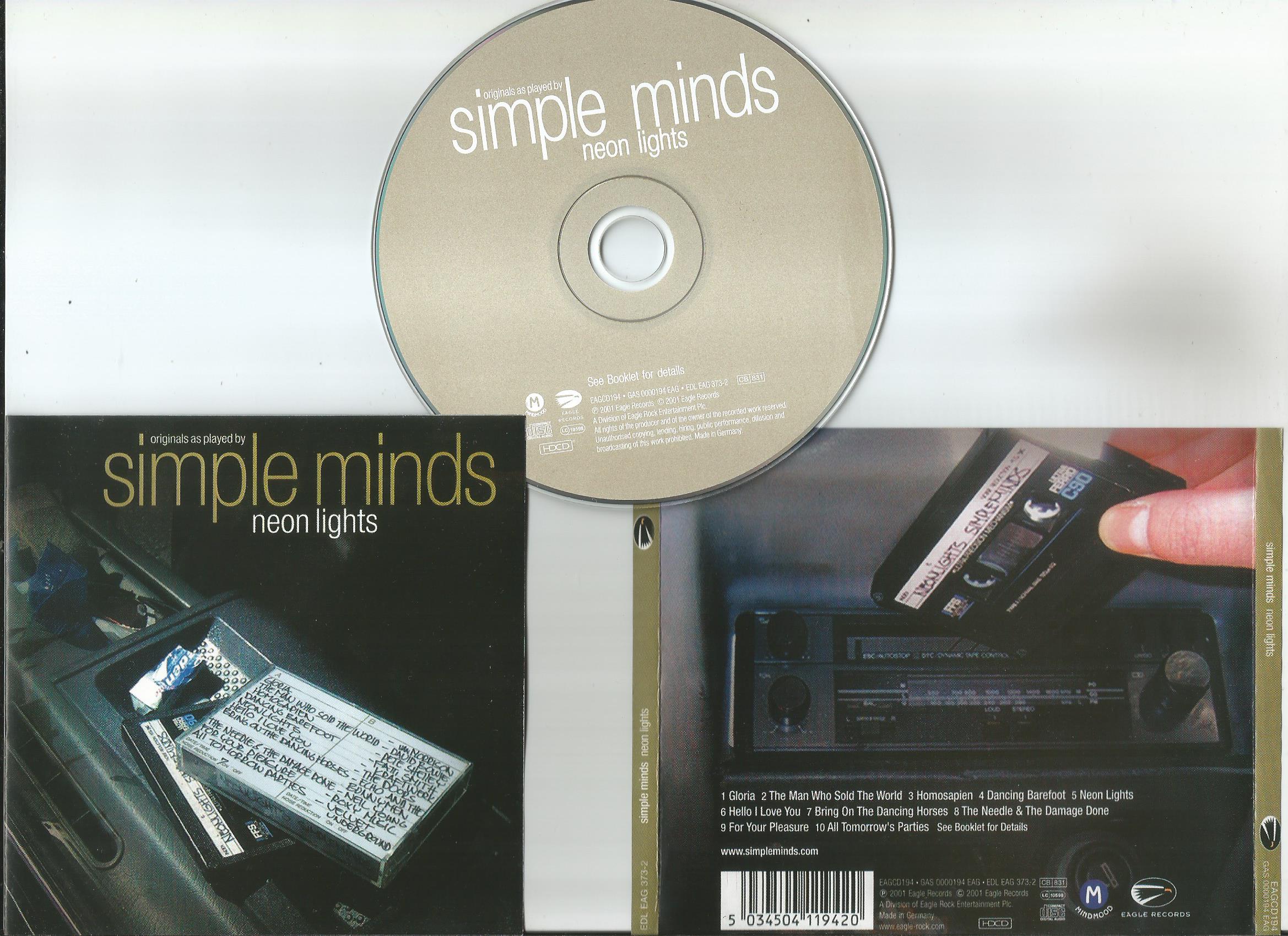 Neon lights de Simple Minds, CD chez apexmusic Ref1282433844