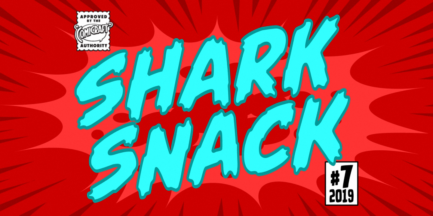 Шрифт CC Shark Snack