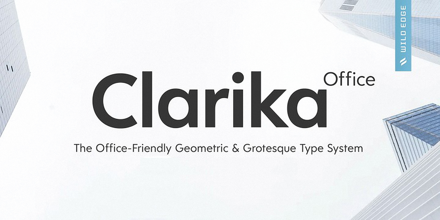 Шрифт Clarika Office