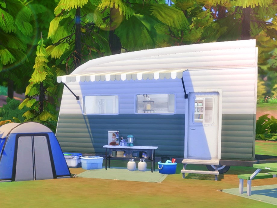 Кемпинг Family Camping от Summerr Plays для Симс 4