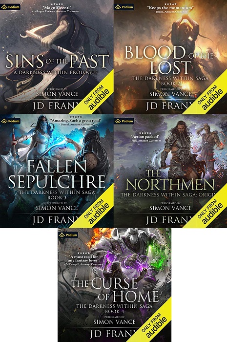 The Darkness Within Saga Series Book 0.5-4 - JD Franx