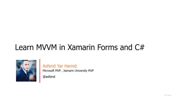 Udemy -  Learn MVVM in Xamarin Forms and C#