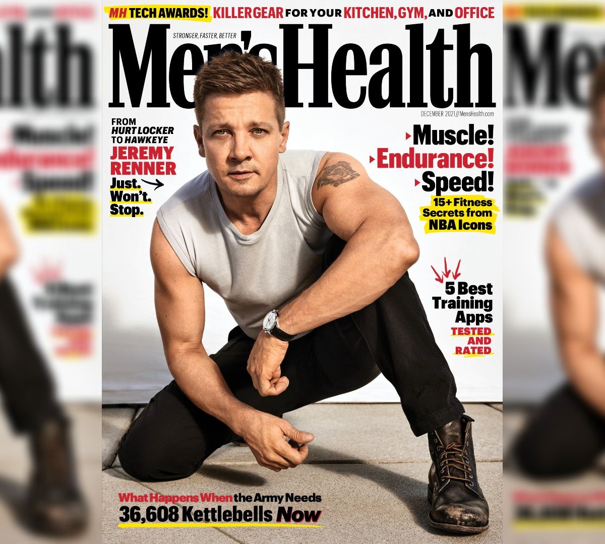 Jeremy renner barefoot