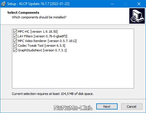 K-Lite Codec Pack Update 16.7.7 [En]