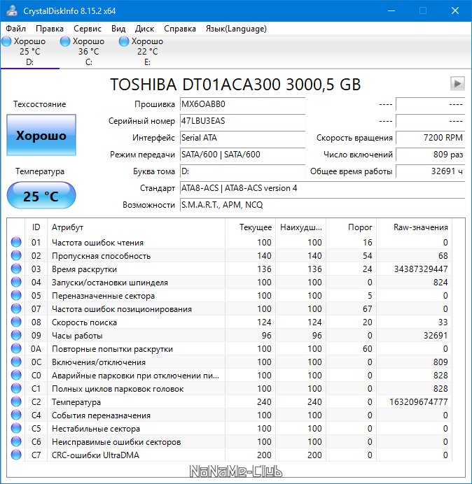 CrystalDiskInfo 8.15.2 + Portable [Multi/Ru]