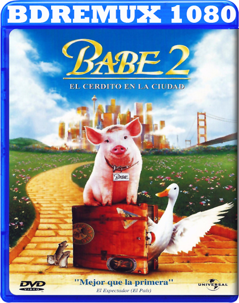 407e5e7369f805d0313ad5b29cb27612 - Babe 2 el cerdito en la ciudad [BDREMUX - 1080P - H264] [PAL] [Castellano, Inglés - Francés - Italiano - Alemán - Portugués - Ruso - Japonés] [Comedia Infantil] [MEGA] 25 GB