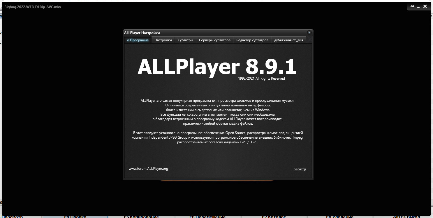 ALLPlayer 8.9.1 [Multi/Ru]