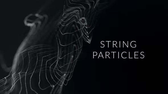 VideoHive - String Particles 35707371