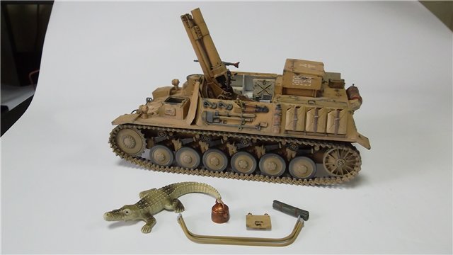 15 cm sIG auf Fahrgestell Pz II или Sturmpanzer II, 1/35, (ARK 35012) 47b77a4e5e7328ac9b823f664a1e9c6c