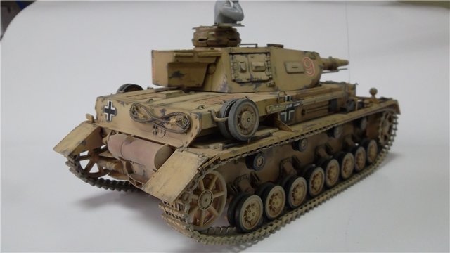 Pz-IV Ausf. F1 "DAK", 1/35, (Звезда 3565) 8668e924822d30faa3af7ef5e35a445e