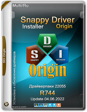 Snappy Driver Installer Origin R744 / Драйверпаки 22.05.5 (x86-x64) (2022) Multi/Rus (НЕофициальная раздача)