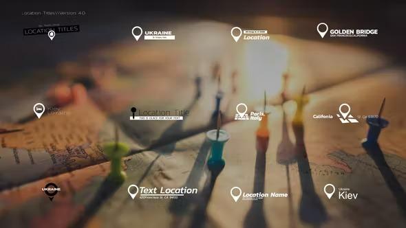 VideoHive - Location Titles 4.0 After Effects 39083221