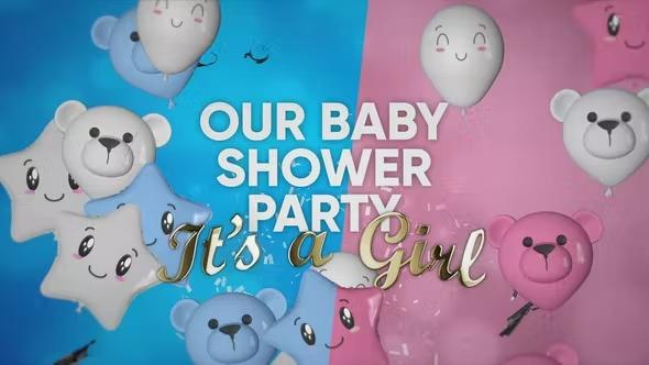 VideoHive - Baby Shower Slideshow 39545006