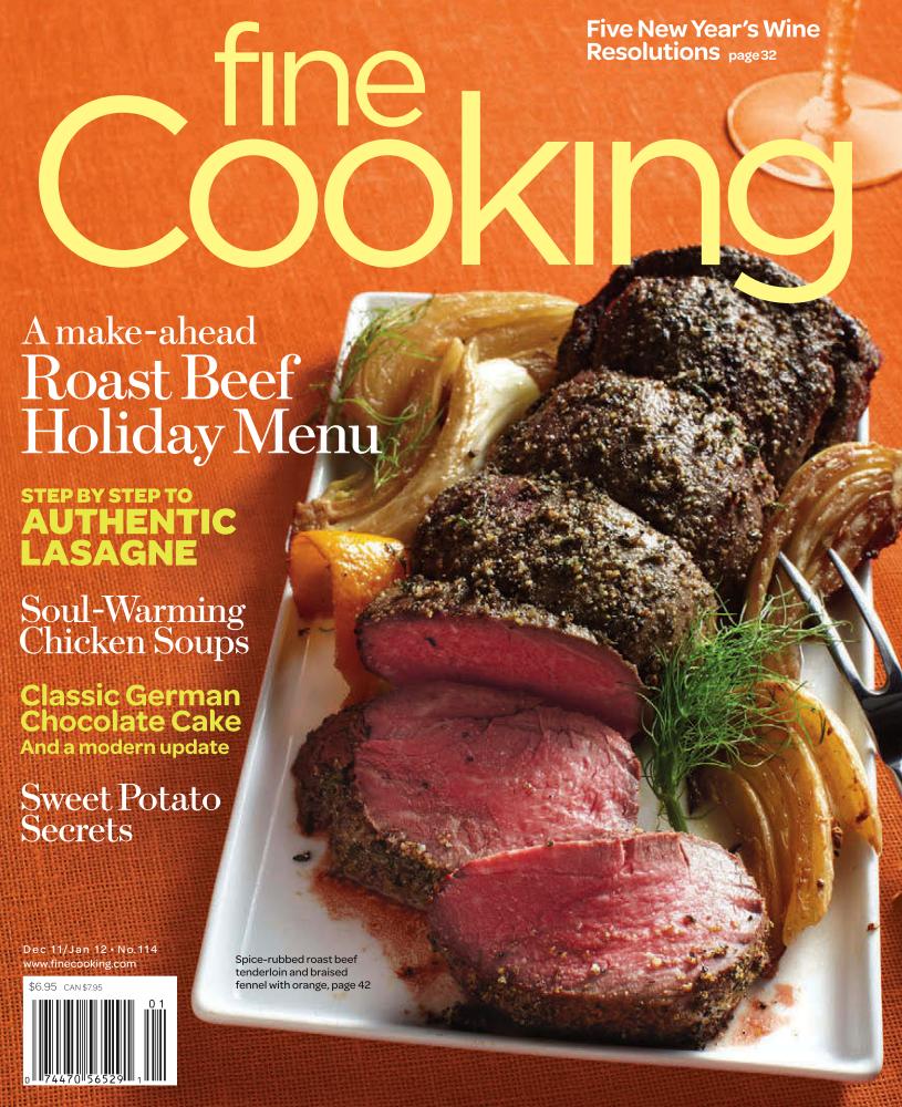 Cooking magazine. Fine Cooking. Finecooking.