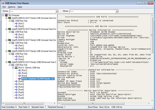 USB Device Tree Viewer 4.0.0 663ef2da3a98b4fe4d3db9242a9c5d82