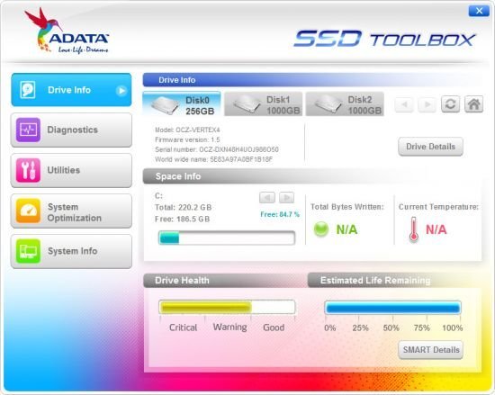 ADATA SSD ToolBox 6.0.1 9931f944406eb0d72fbe039a5daeb846