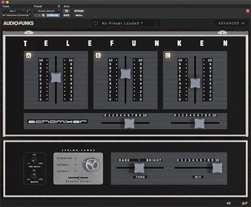 Audiopunks AP Telefunken Echomixer V1.0.1 WiN B24026d0e60b7fcc134bfc367680b144