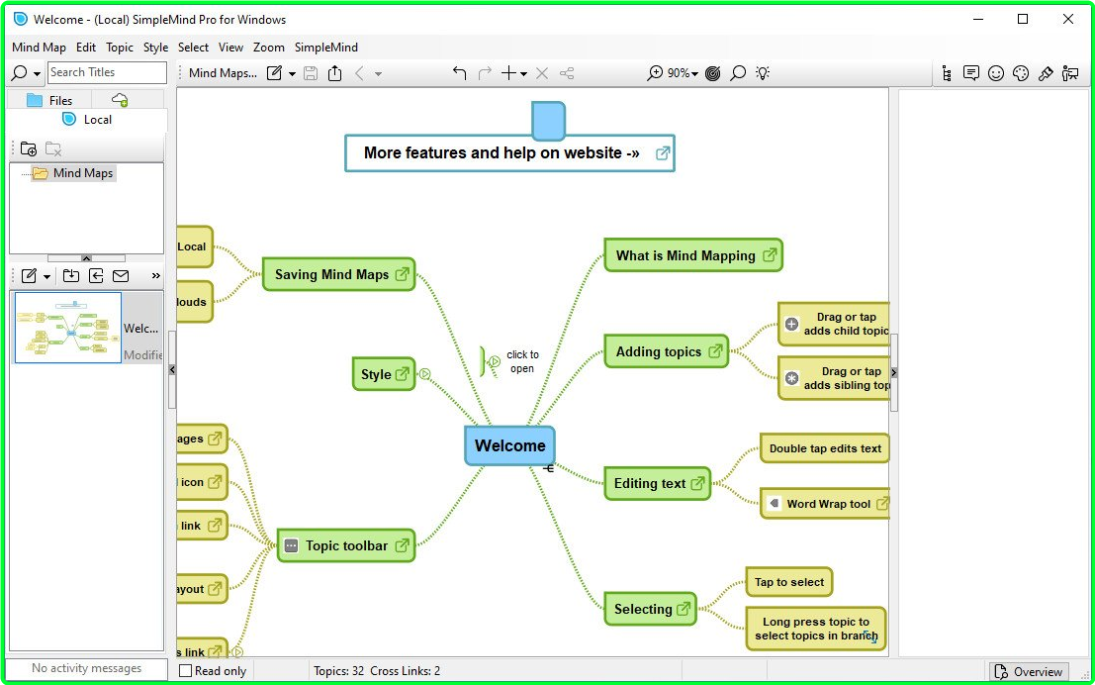 SimpleMind Pro 2.3.3 Build 6462 Multilingual 7503d8a4d6452f9d36253c00af2fb9ce