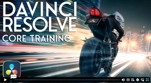 DaVinci Resolve 18/18.5 Core Training Ebef449349f27613e0575c9be7385c71