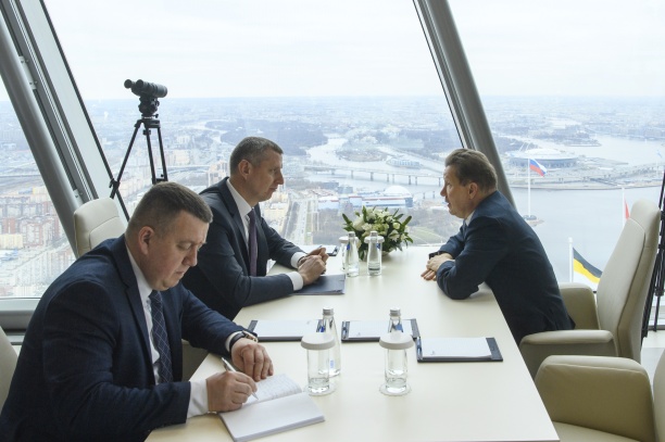 Глава «Газпрома» и посол Белоруссии обсудили экспорт российского газа