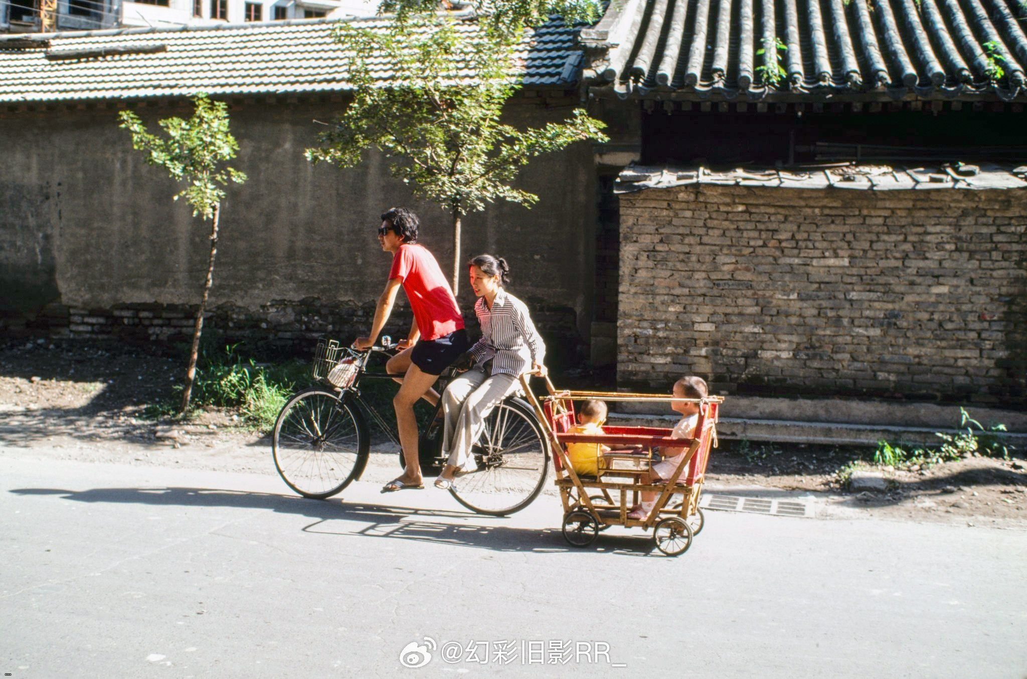 Велопрогулка с детьми, Пекин 