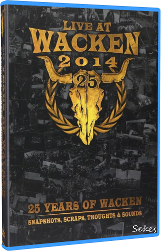 25 Years of Wacken - Snapshots, Scraps, Thoughts & Sounds Disc II (2014, Blu-ray)