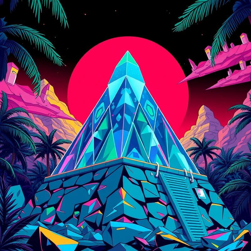 lowbrow art style AI art