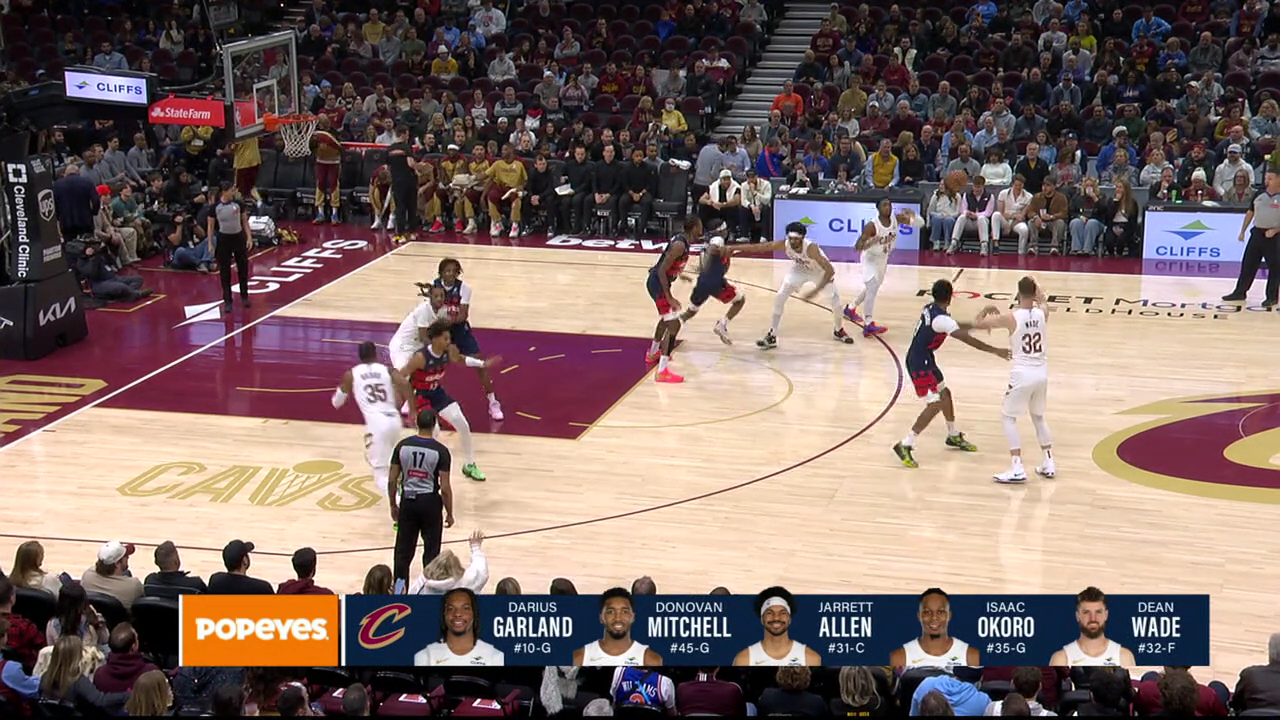 NBA 20242025 / RS / 13.12.2024 / Washington Wizards Cleveland