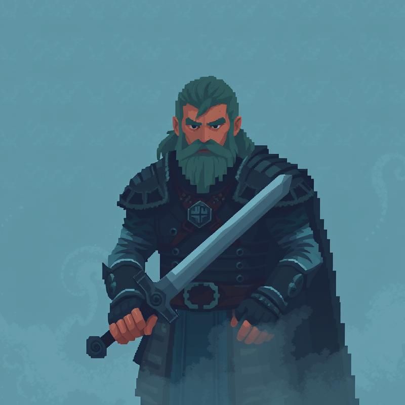 8-bit art style AI art