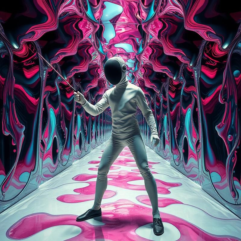 pop surrealism style AI art