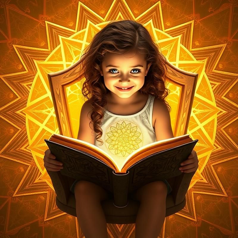 sacred geometry style AI art