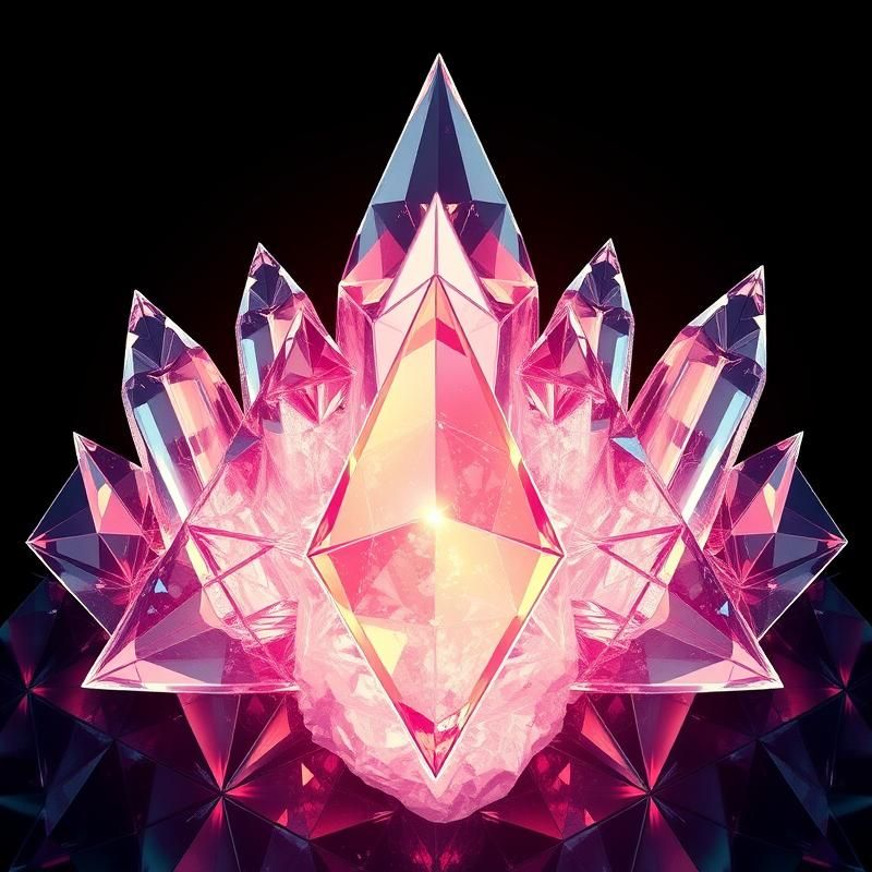 geometric style AI art