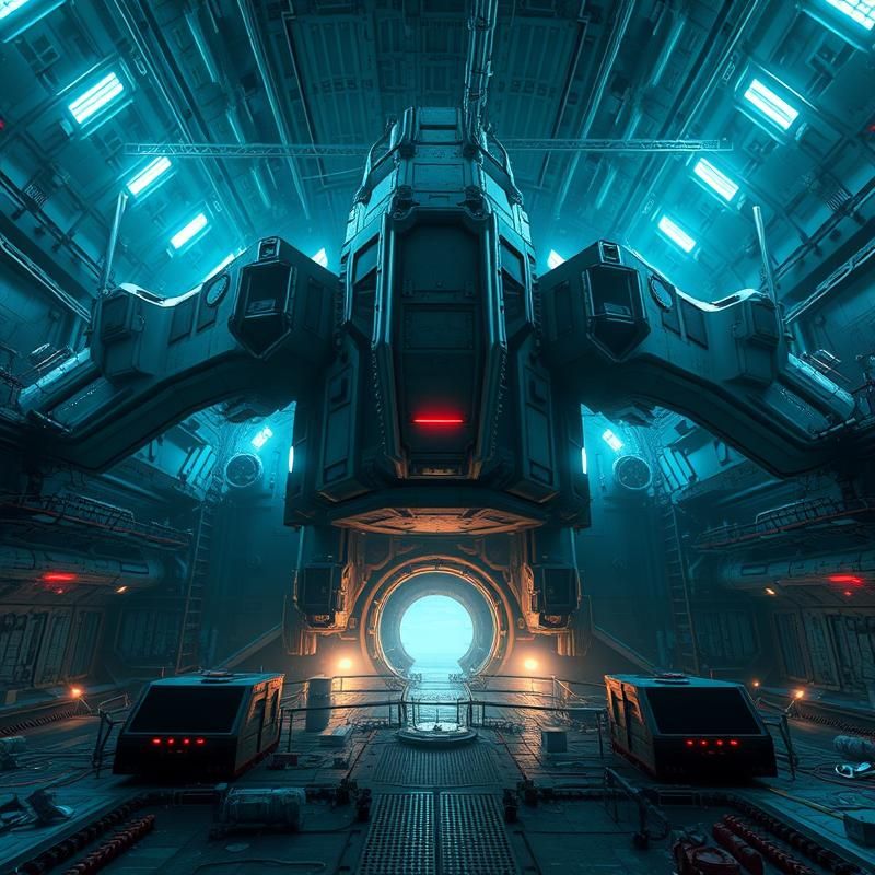 3D rendering style AI art