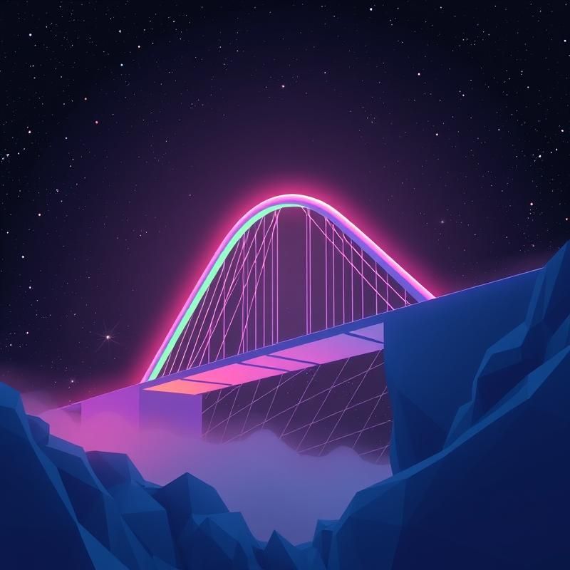 low poly style AI art