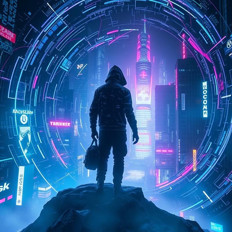 cyberpunk style AI art
