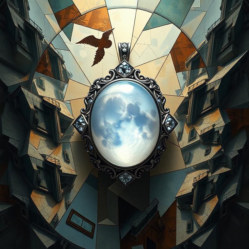 cubism style AI art