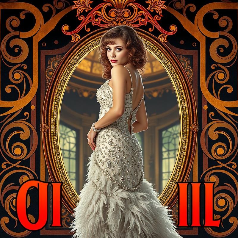 vintage poster style AI art