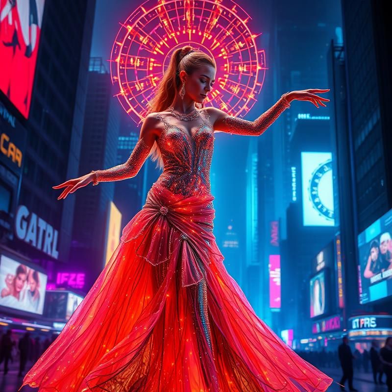 cyberpunk style AI art