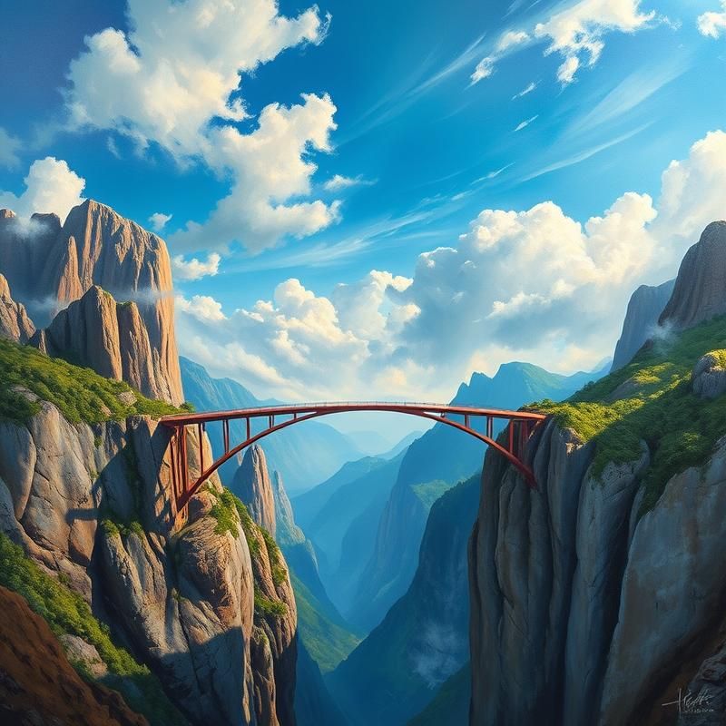 trompe l'oeil style AI art