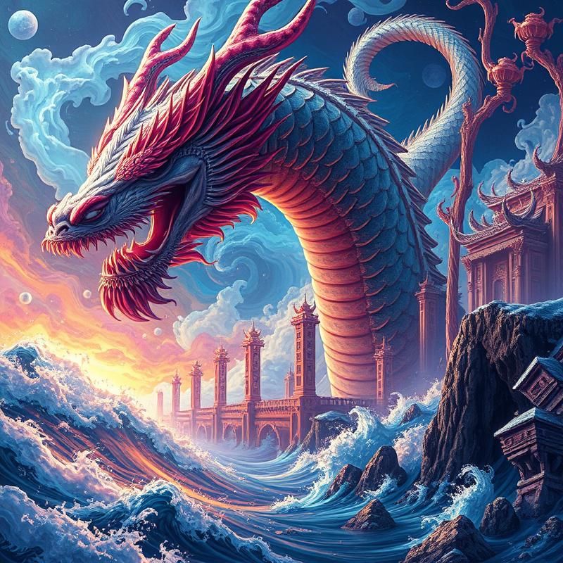 surrealism style AI art