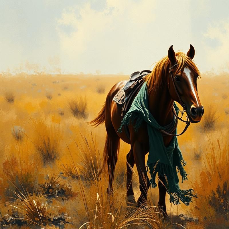 primitive style AI art