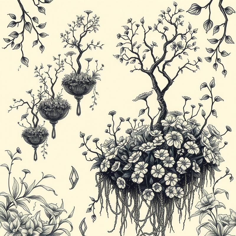 ink drawing style AI art