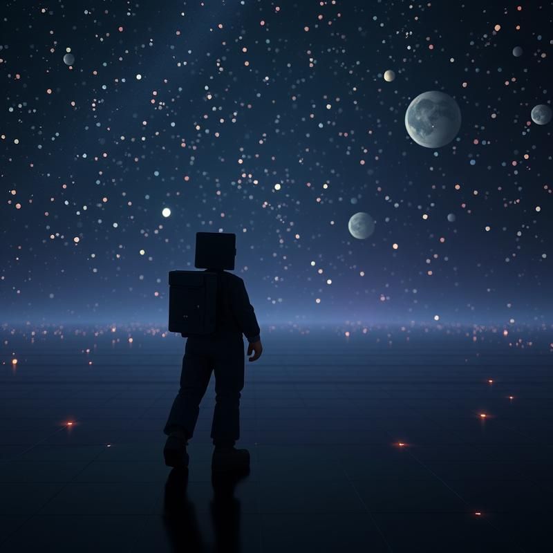 low poly style AI art
