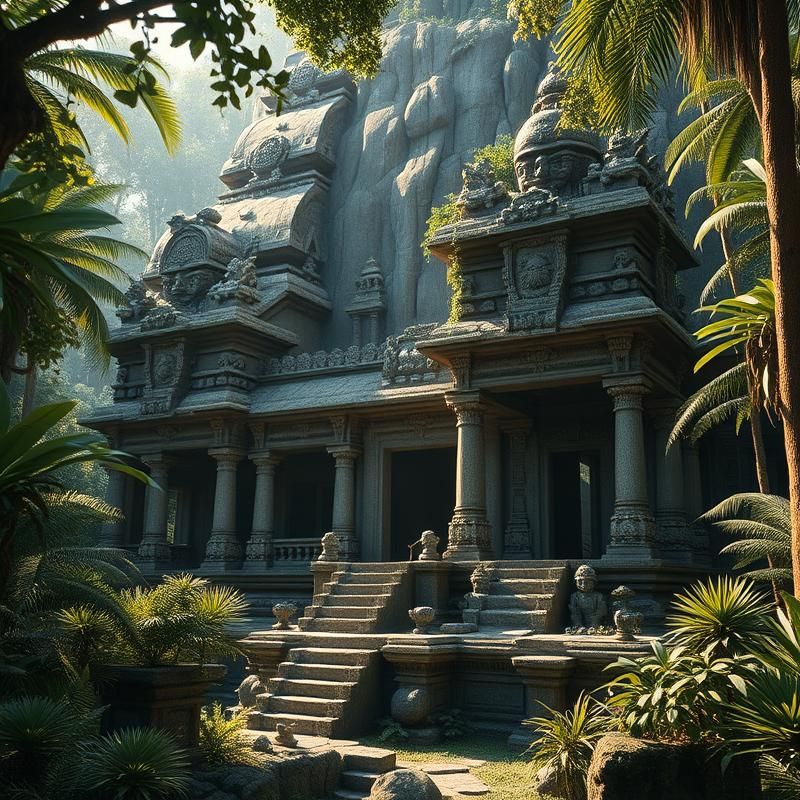 3D rendering style AI art